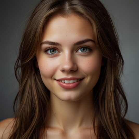 Default_A_typical_American_young_beautiful_woman_with_a_little_0