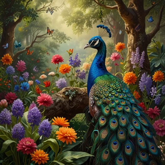 Leonardo_Lightning_XL_A_vibrant_garden_bursting_with_life_ever_2